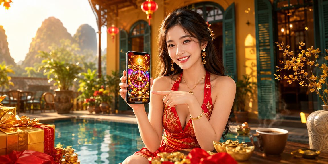Cảnh quan Ninh Bình yên bình – người dùng thư giãn với soxo666 trên tay